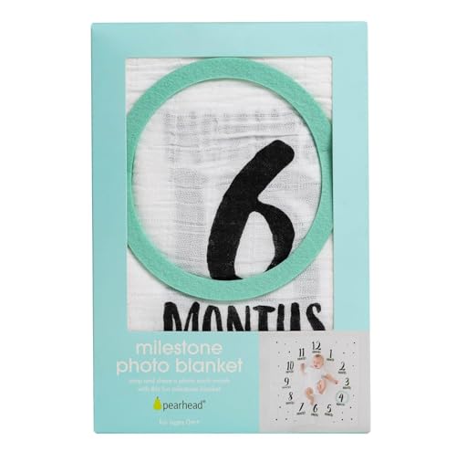 Watch Me Grow Cotton Muslin Photo Blanket QGM22418