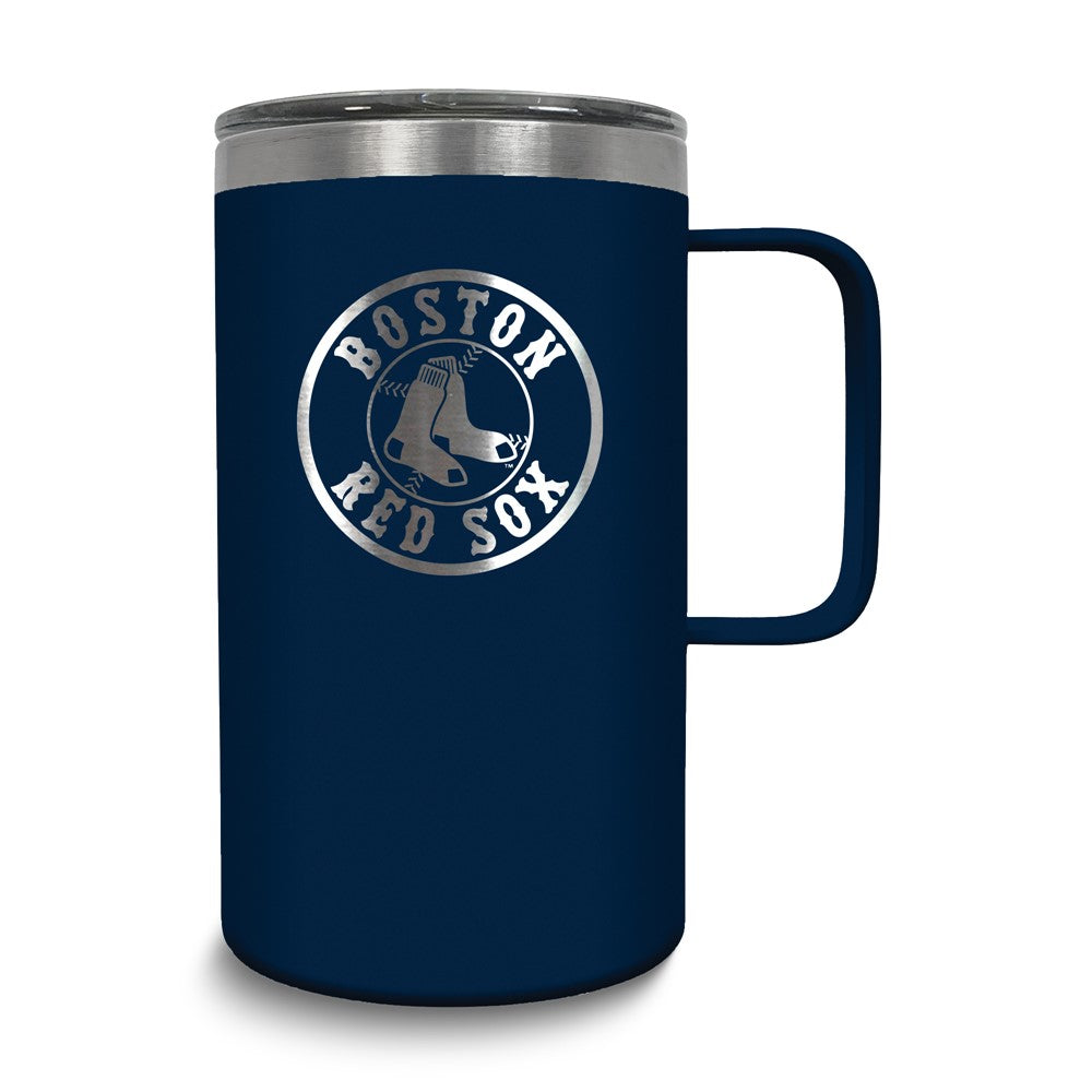 MLB Boston Red Sox Stainless Steel 18 oz. Hustle Mug with Lid
