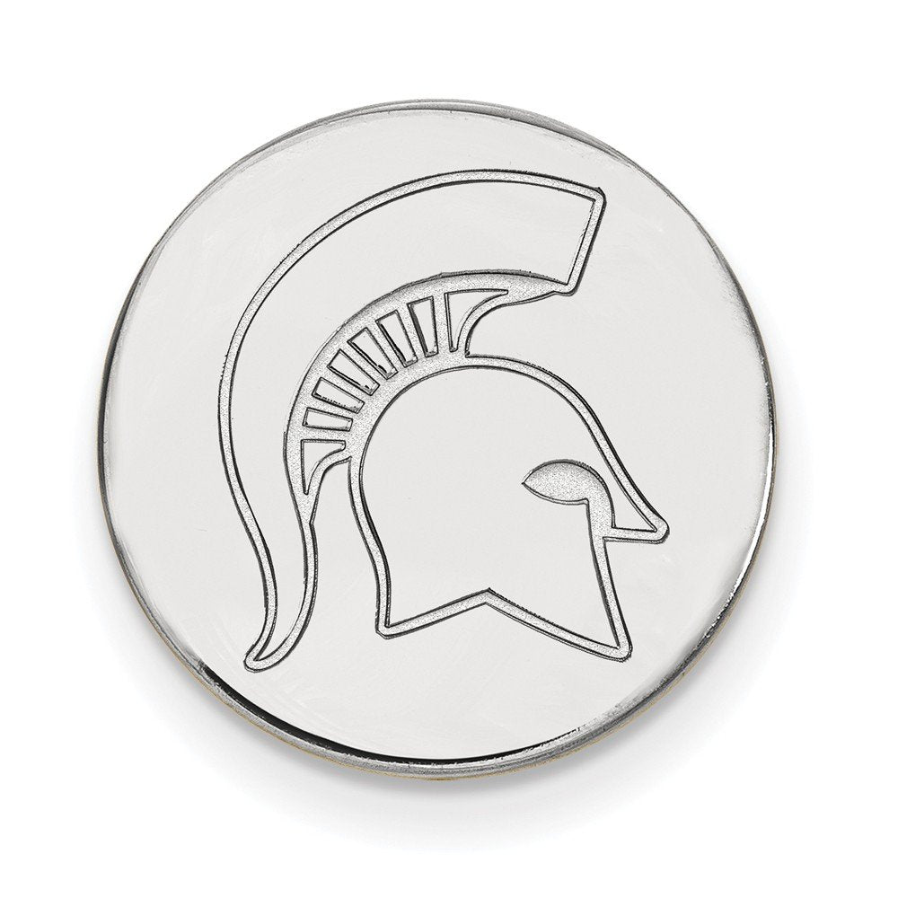 Sterling Silver Rhodium-plated LogoArt The Ohio State University Letter O Small Pendant QSS045OSU