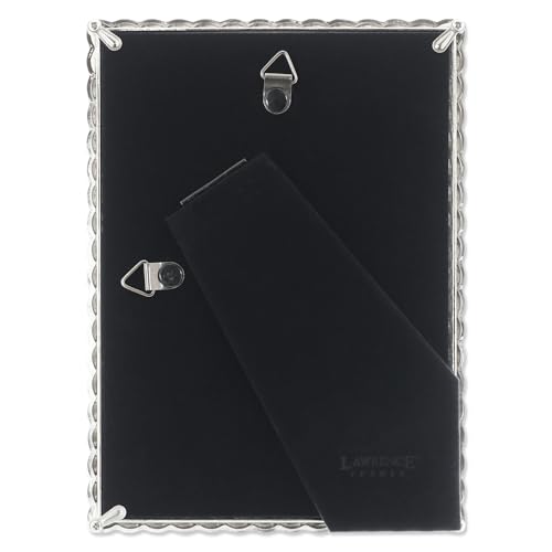 Lawrence Frames Silver Metal Rope 5x7 Picture Frame
