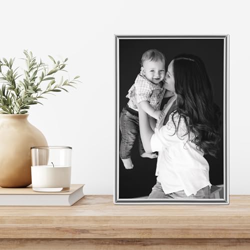 Lawrence Polished SIMPLY SILVER 4x6 frame - 4x6