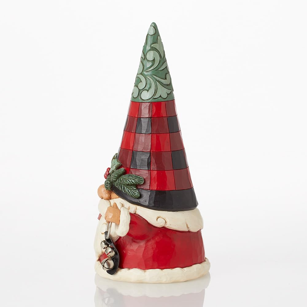 Jim Shore "Jolly Jingle" Highland Glen Gnome with Bells Figurine
