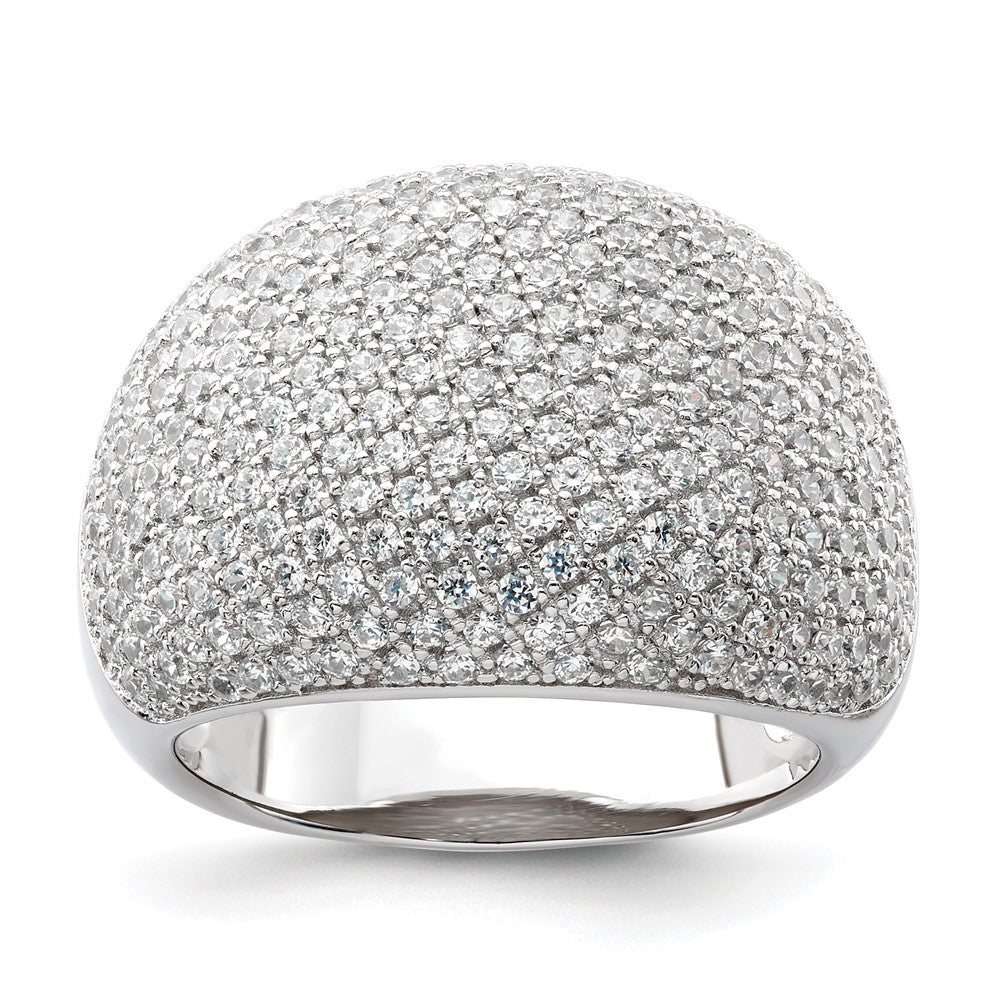 Sterling Silver & CZ Brilliant Embers Ring