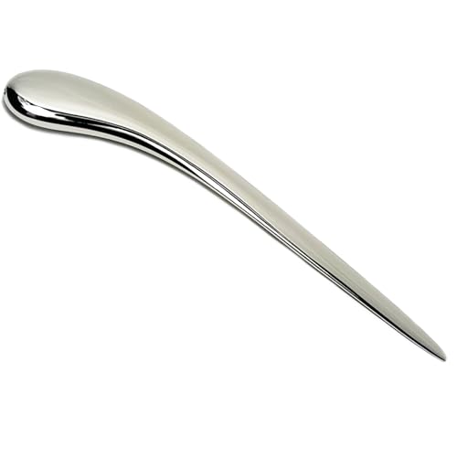 Natico Originals 30-364 Letter Opener Curve Silver