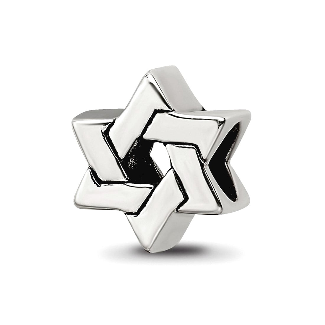 Sterling Silver Reflections Star of David Bead