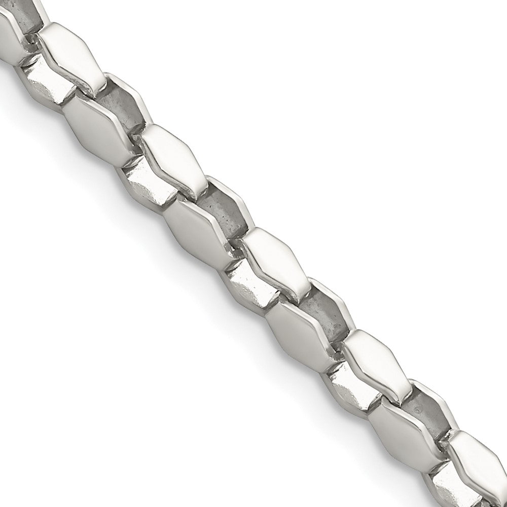 Stainless Steel Polished Fancy Link 20in Chain