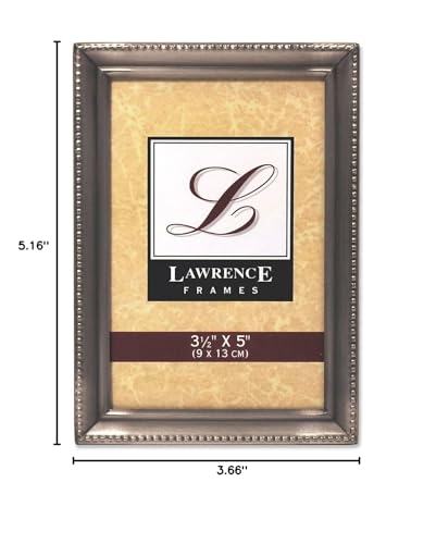 Lawrence Frames Metal Picture Frame, Antique Pewter
