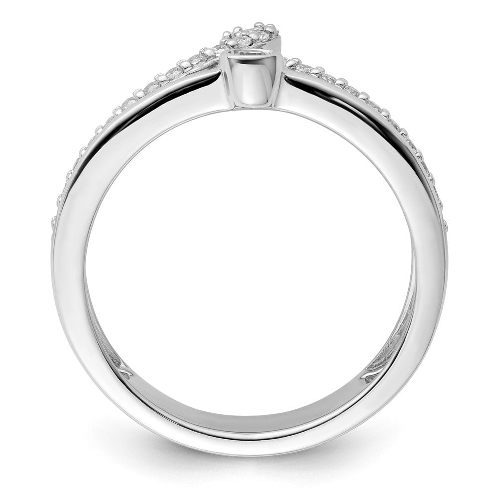 10kw Double Band Fashion Diamond Ring