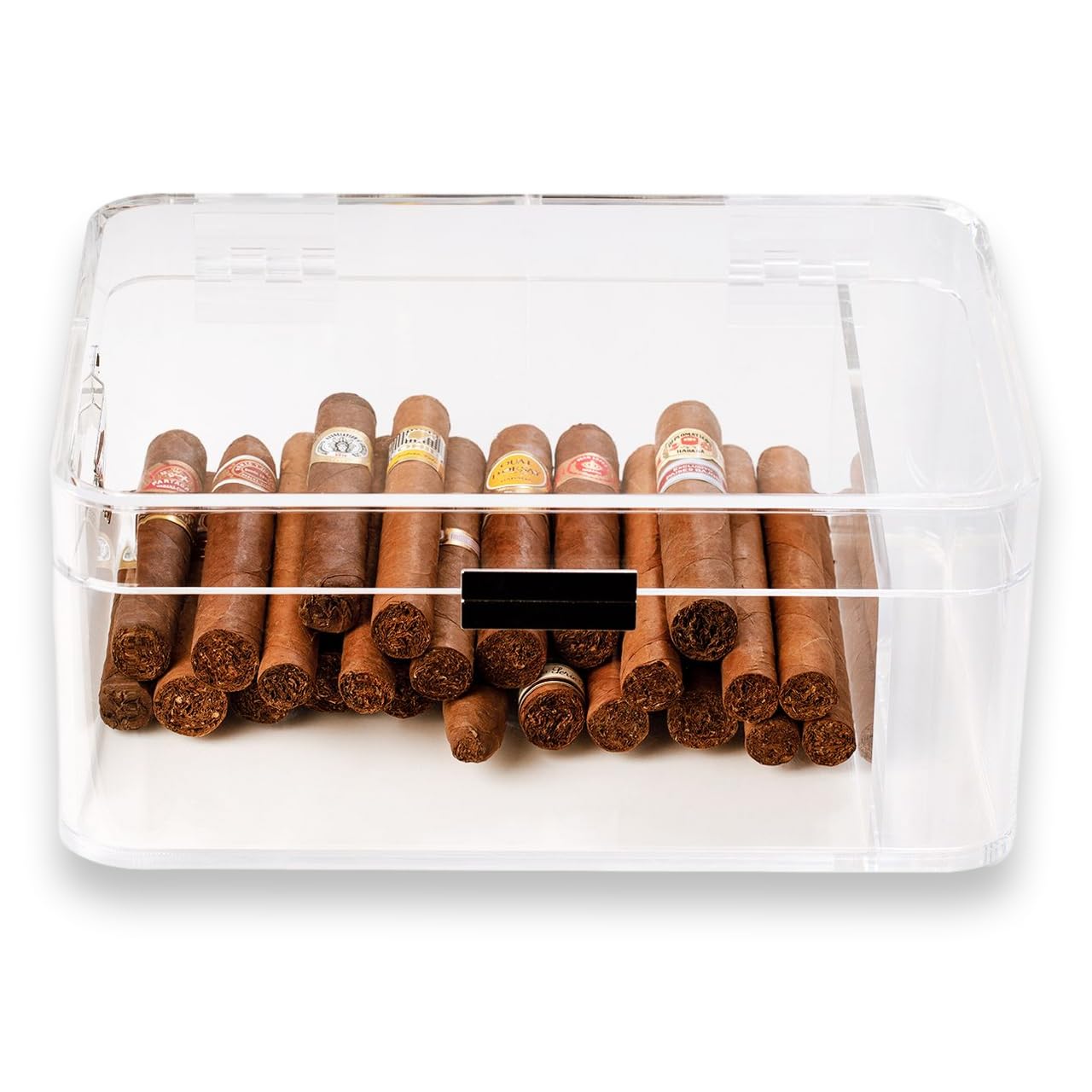 Bey Berk Drake Acrylic Humidor