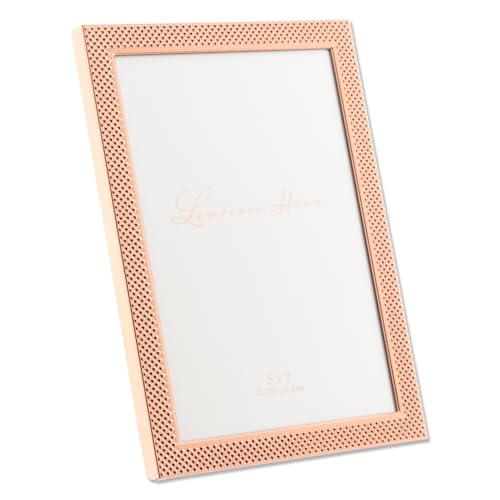 Lawrence Frames 5"W x 7"H Fawn Pin Dot Pattern Copper Picture Frame (702557)