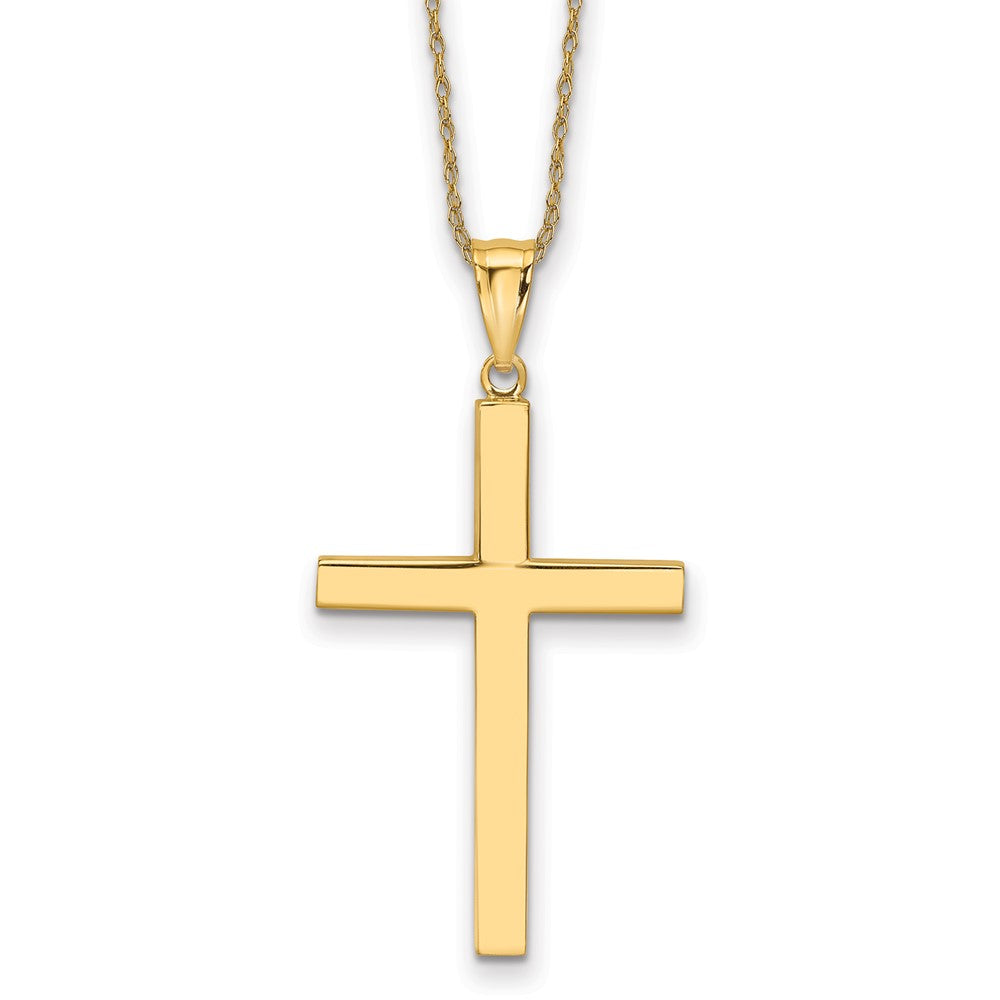 14k Latin Cross Necklace