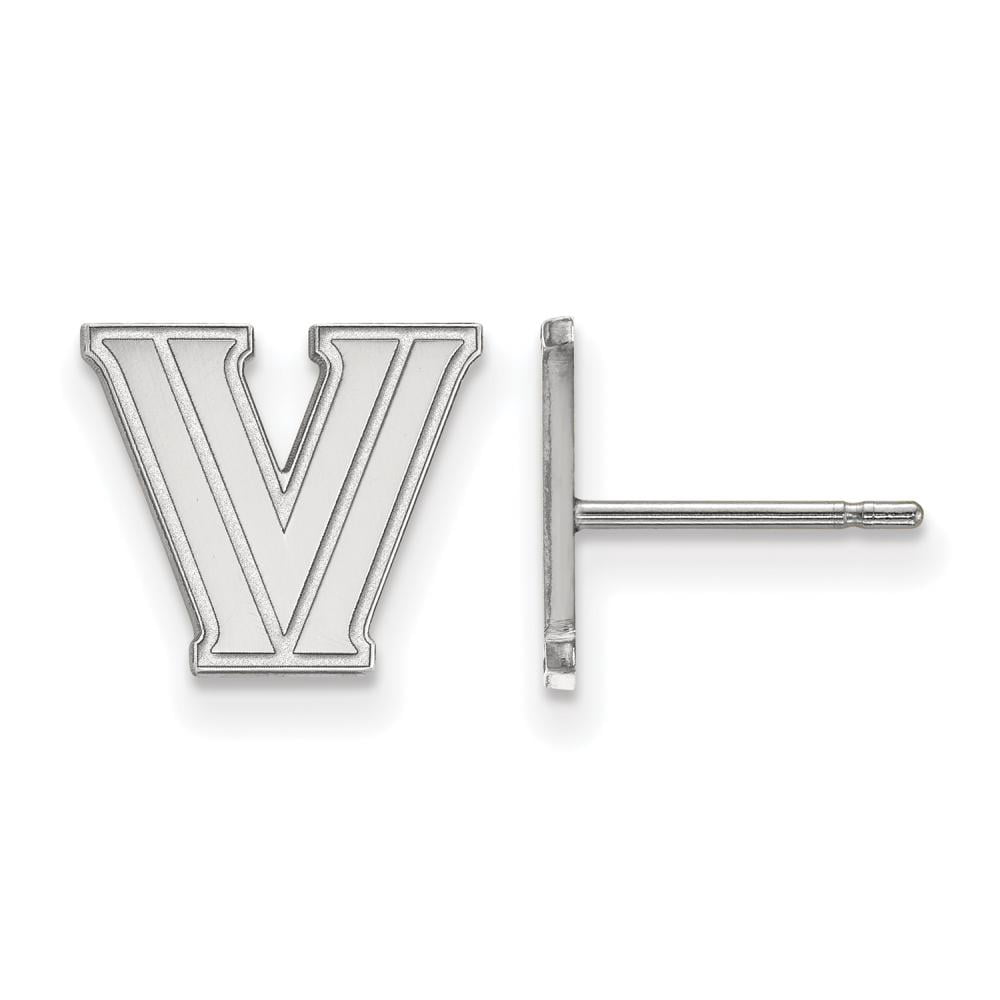 Sterling Silver Villanova University XS (Tiny) Post Earrings