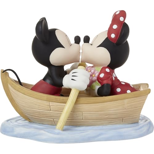 Precious Moments Disney Mickey Mouse and Minnie Mouse We Will Never Drift Apart Figurine #222701