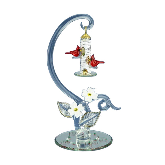 Glass Baron Cardinal Feeder
