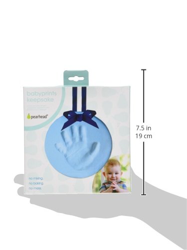 Babyprints BLUE HAND FOOT PRINT Wall Hanging for a One-of-a-Kind gift