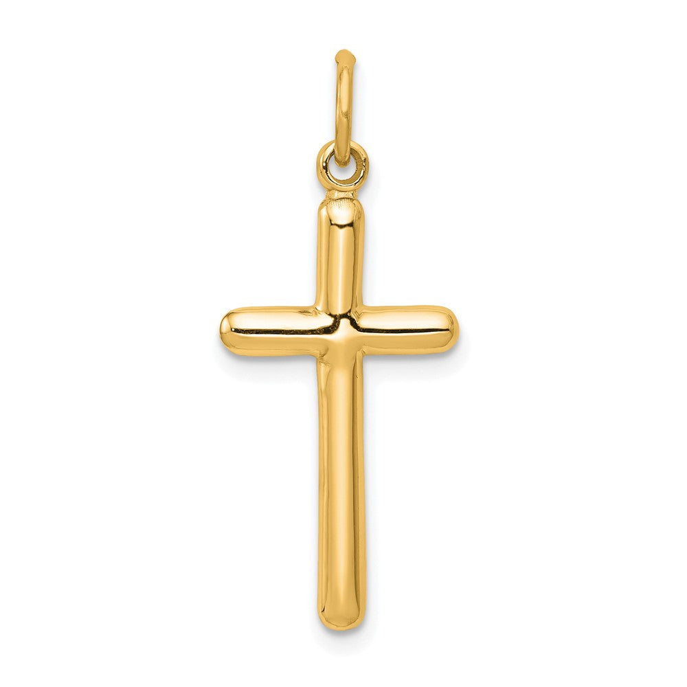 14k Cross Pendant Yellow Gold