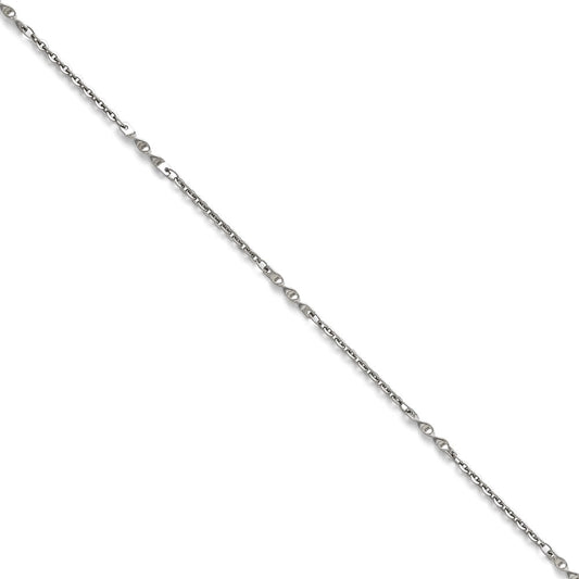 Stainless Steel Polished Fancy Link Chain