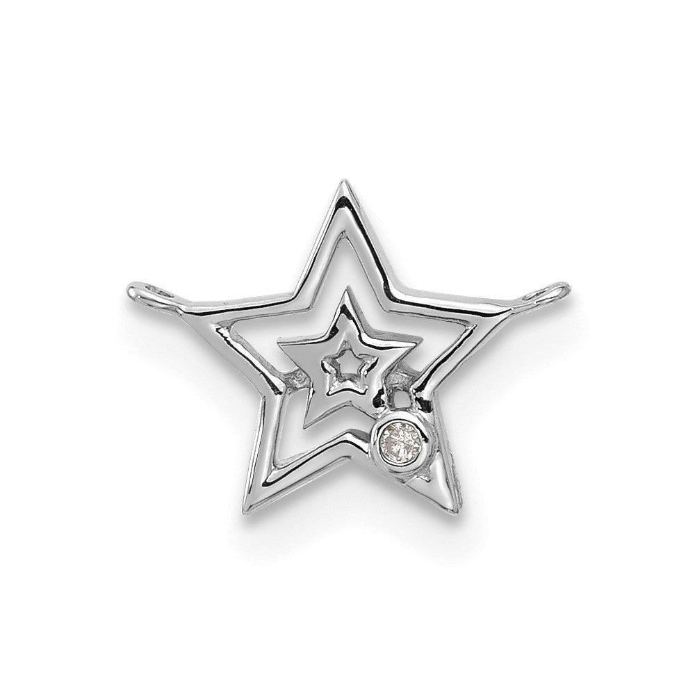 Stella & Dot 10kw Diamond Star Charm Element