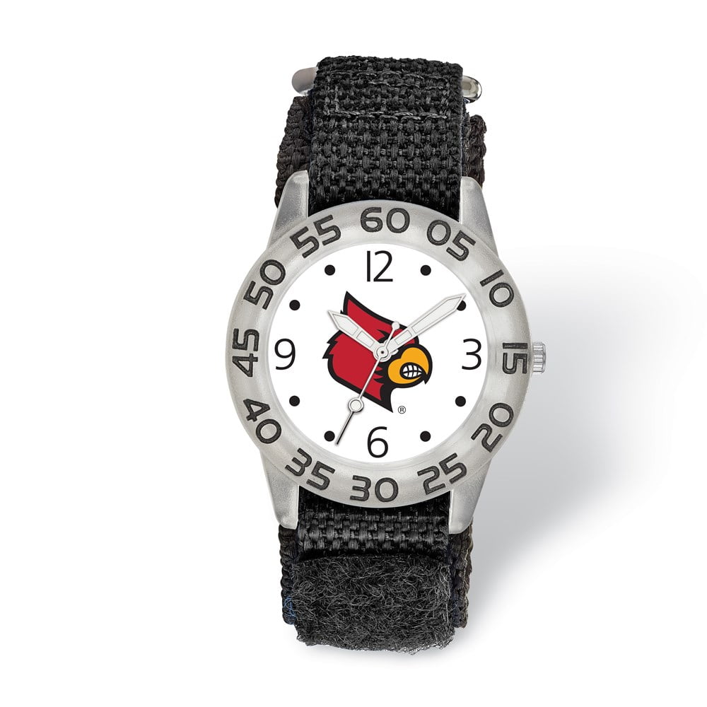 LogoArt University of Louisville Childs Fan Nylon Strap Quartz Watch QUL173
