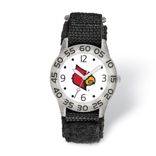 LogoArt University of Louisville Childs Fan Nylon Strap Quartz Watch QUL173