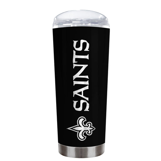 New Orleans Saints Stainless Steel 18 oz. Roadie Tumbler