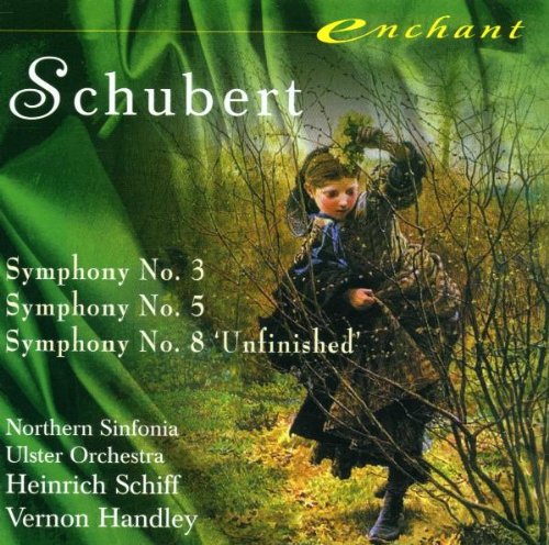 Symphonies Nos. 3, 5 & 8 ("Unfinished") [Audio CD] Franz Schubert; Heinrich Schiff and Vernon Handley