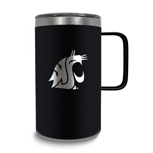 Collegiate Washington State University Stainless Steel 18 oz. Hustle Mug with Lid
