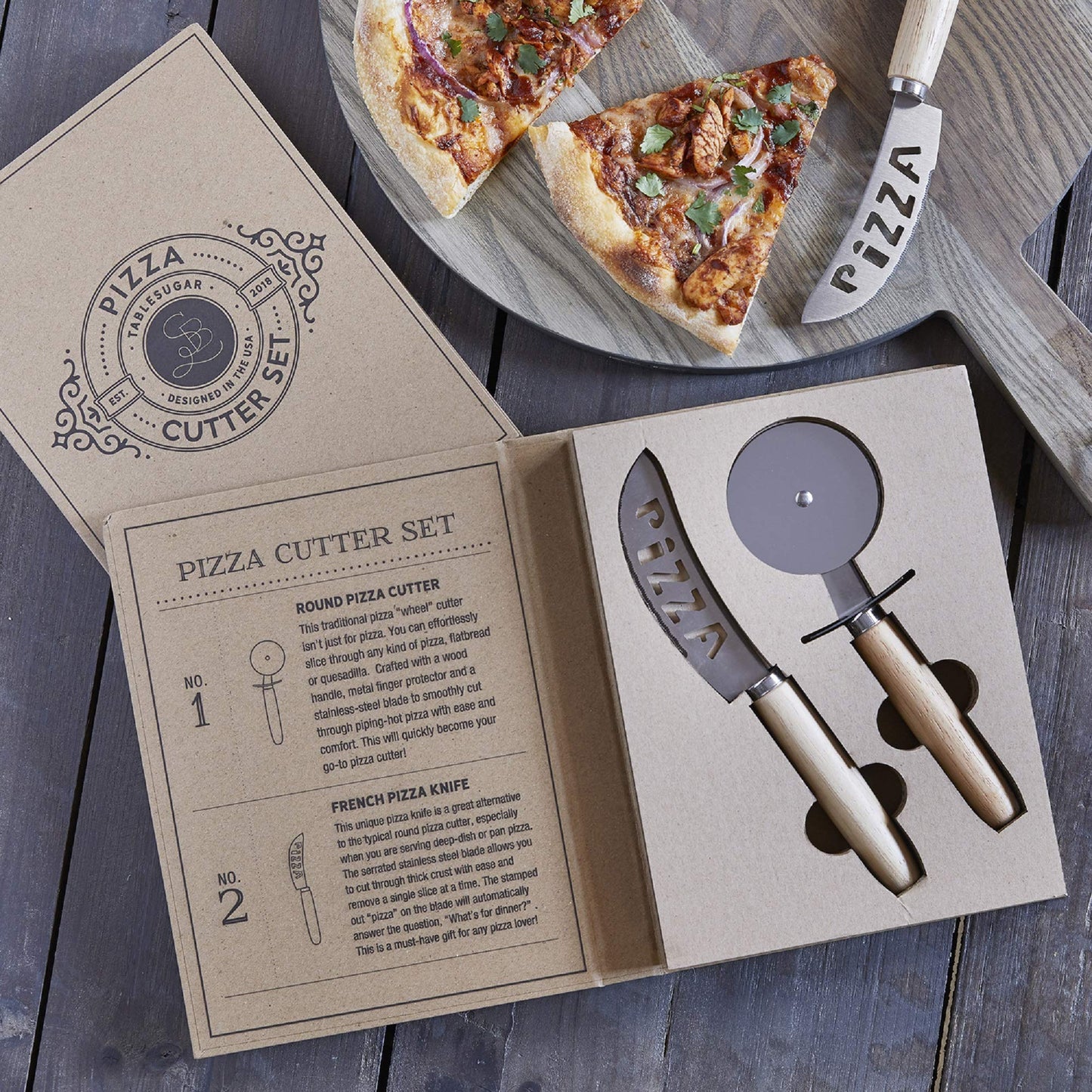 Christian Brands D3673 Cardboard Pizza Book Set