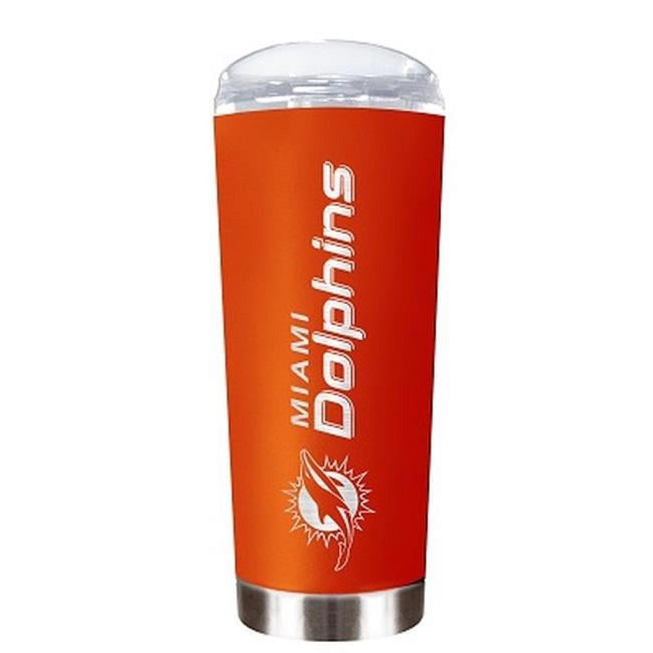 Miami Dolphins Stainless Steel 18 oz. Roadie Tumbler