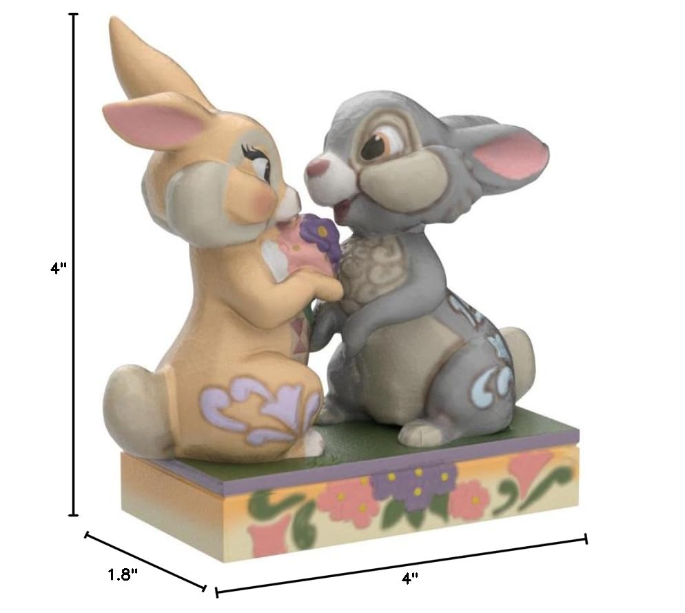 Enesco Disney Traditions by Jim Shore Thumper and Blossom Snuggling Figurine