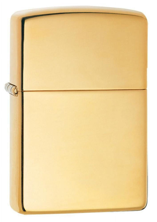 Zippo Armor High Polish Brass Pocket Lighter