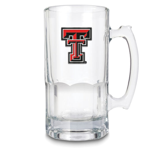 NCAA Texas Tech University Glass 32 ounce Macho Mug