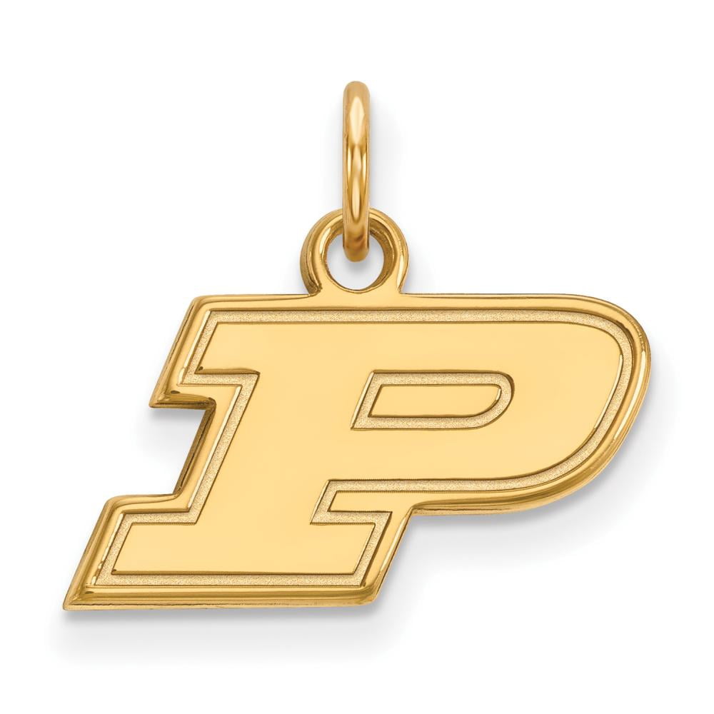 10k Gold LogoArt Purdue University Letter P Extra Small Pendant Q1Y001PU
