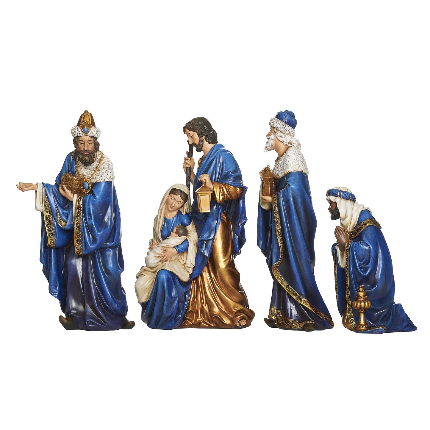 Roman Set of 4 Nativity Scene Christmas Tabletop Figurines 29"