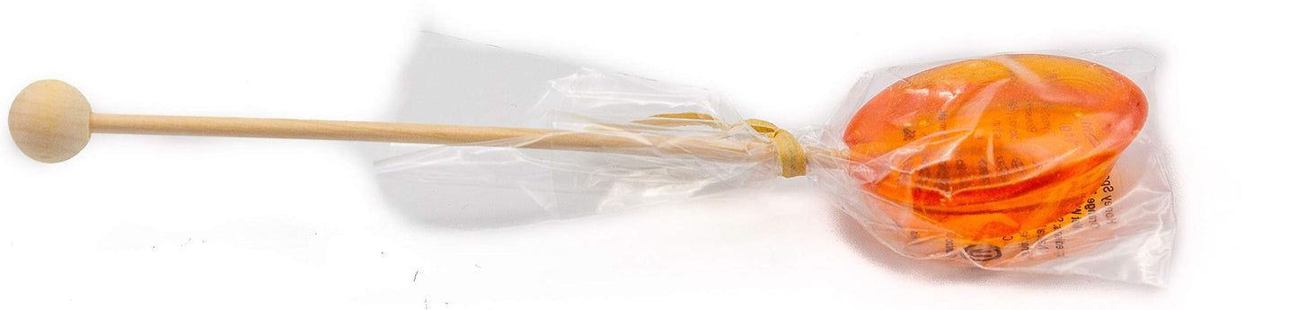 Hand Made in USA Flavored Honey On Wooden Stirrer Gift Pack (6 Count)