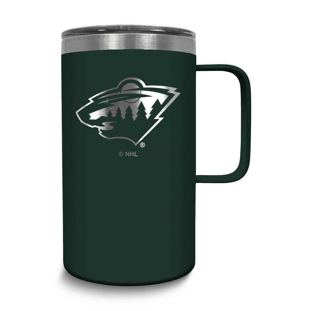 NHL Minnesota Wild Stainless Steel 18 oz. Hustle Mug with Lid