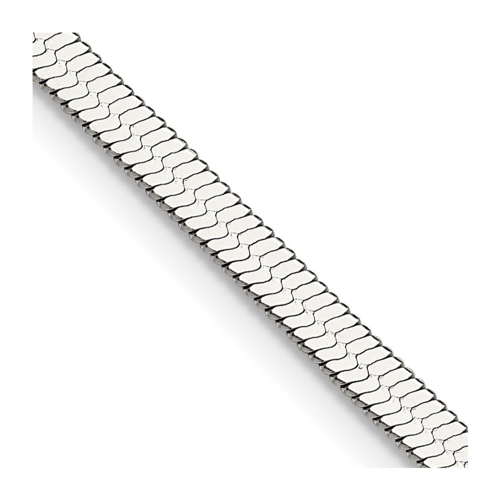 Chisel Stainless Steel Polished 3.9mm 18 inch Herringbone Chain