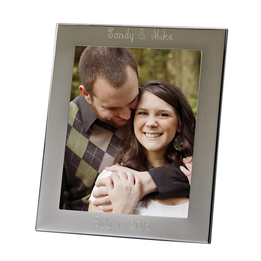 Creative Gifts Nickel Plate Boston 8" x 10" Frame 023714