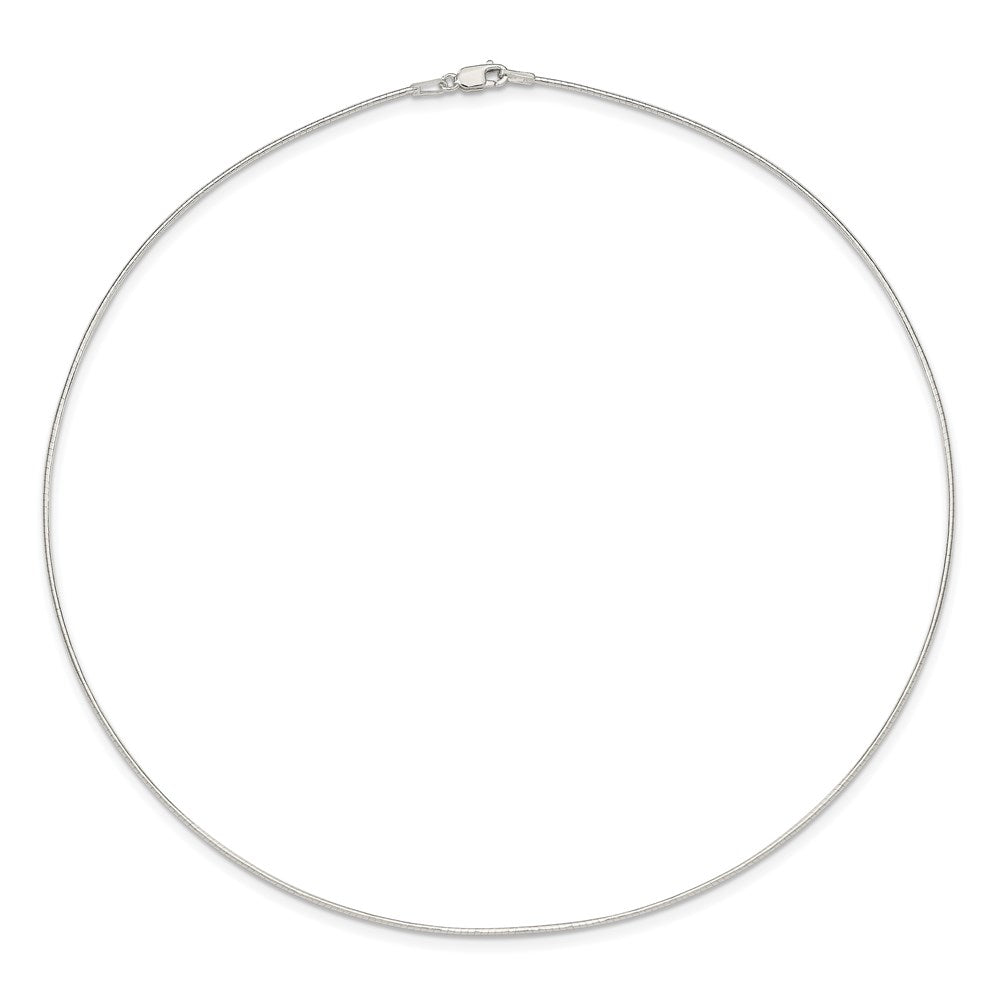 Sterling Silver 1mm Neckwire 16 Inches