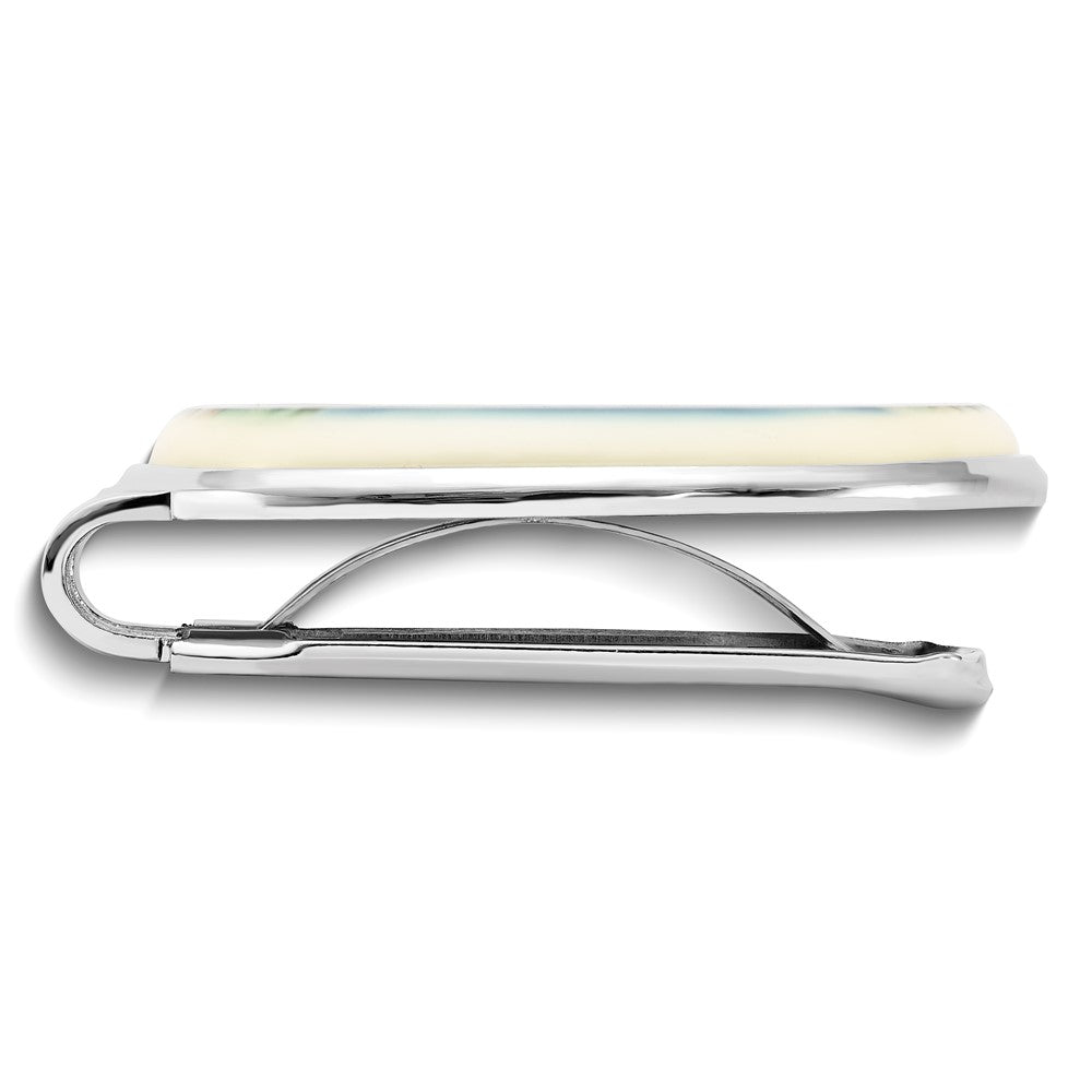 Barlow Designs Color Eagle Landing Oval Money Clip
