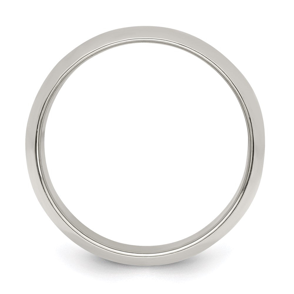 Sterling Silver 10mm Half Round Size 11 Band