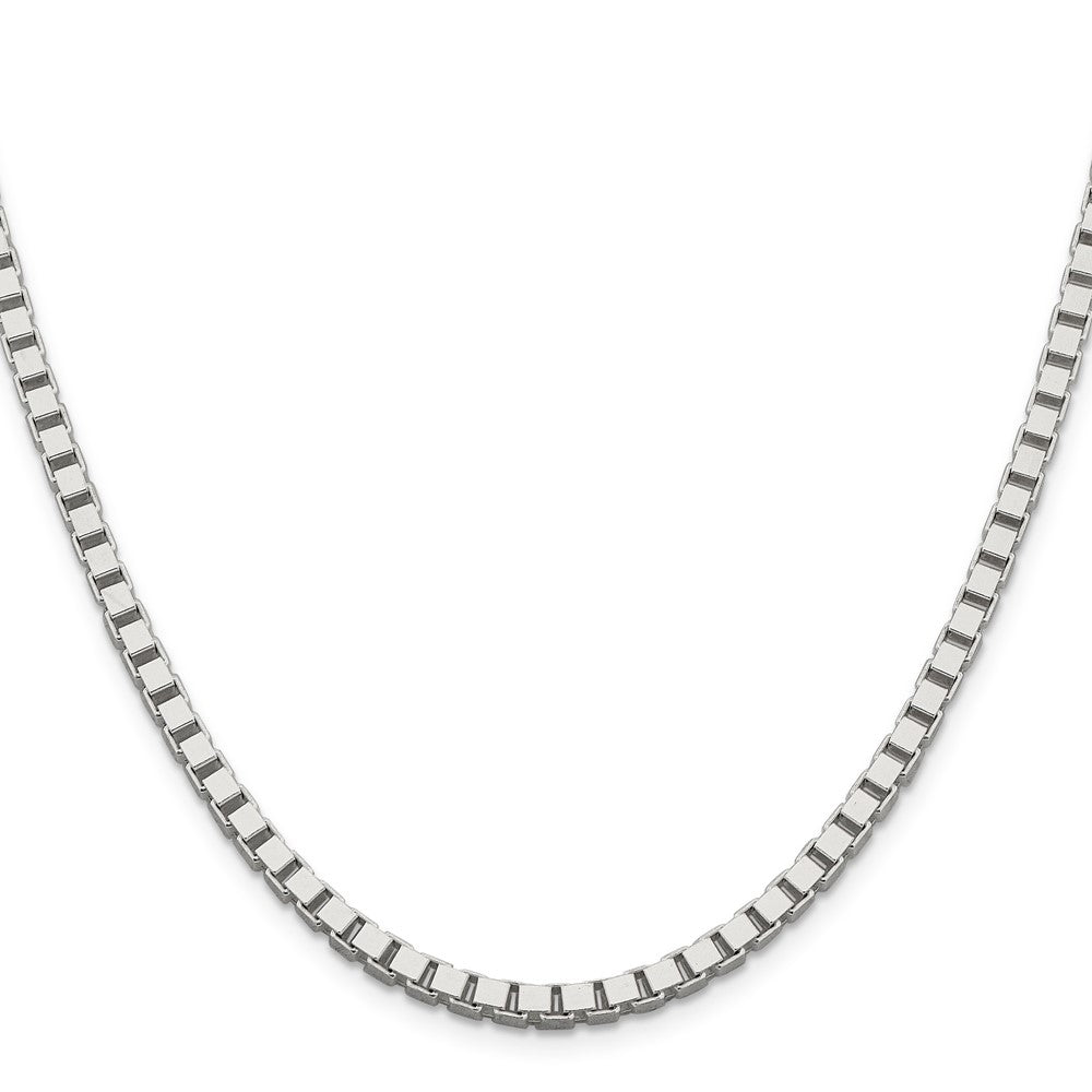 Sterling Silver 3.75mm Box Chain 26 Inches