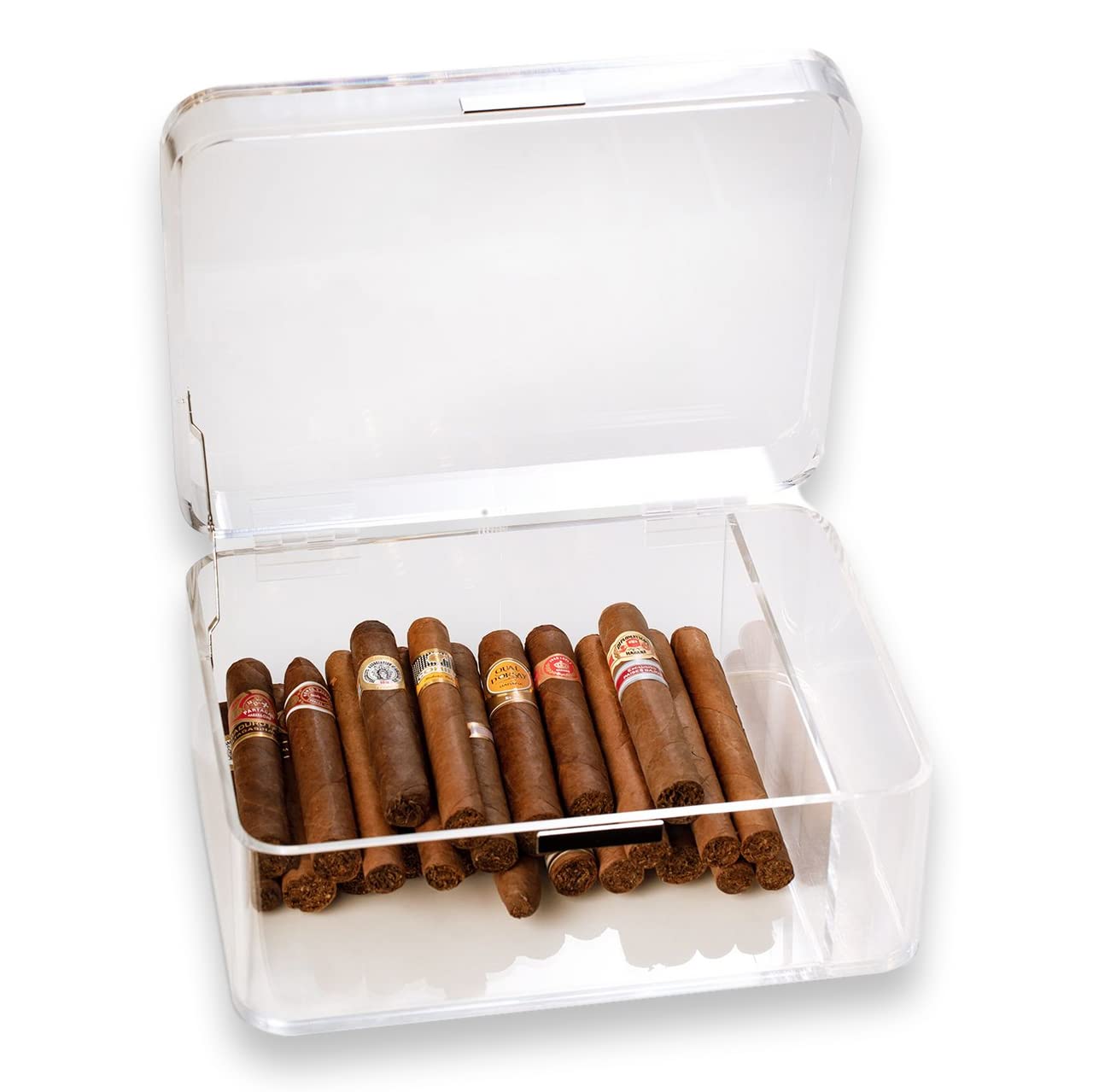 Bey Berk Drake Acrylic Humidor