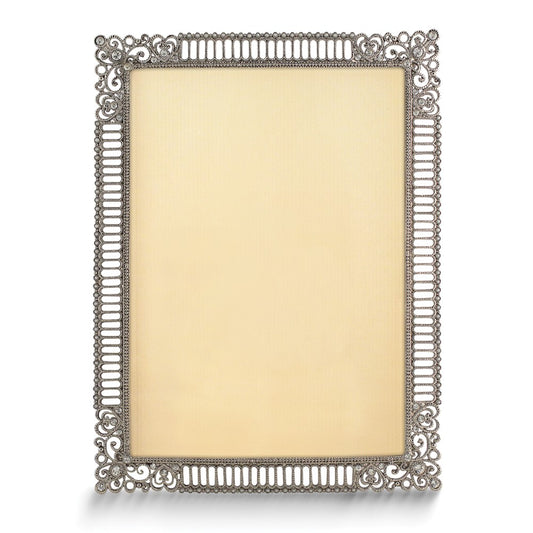 Jeweltone Pierced with Scrolled Corners 5x7 Photo Frame