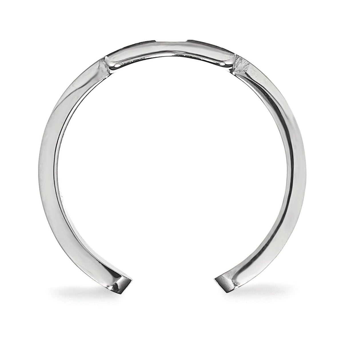 LogoArt Sterling Silver University Of Tennessee Toe Ring