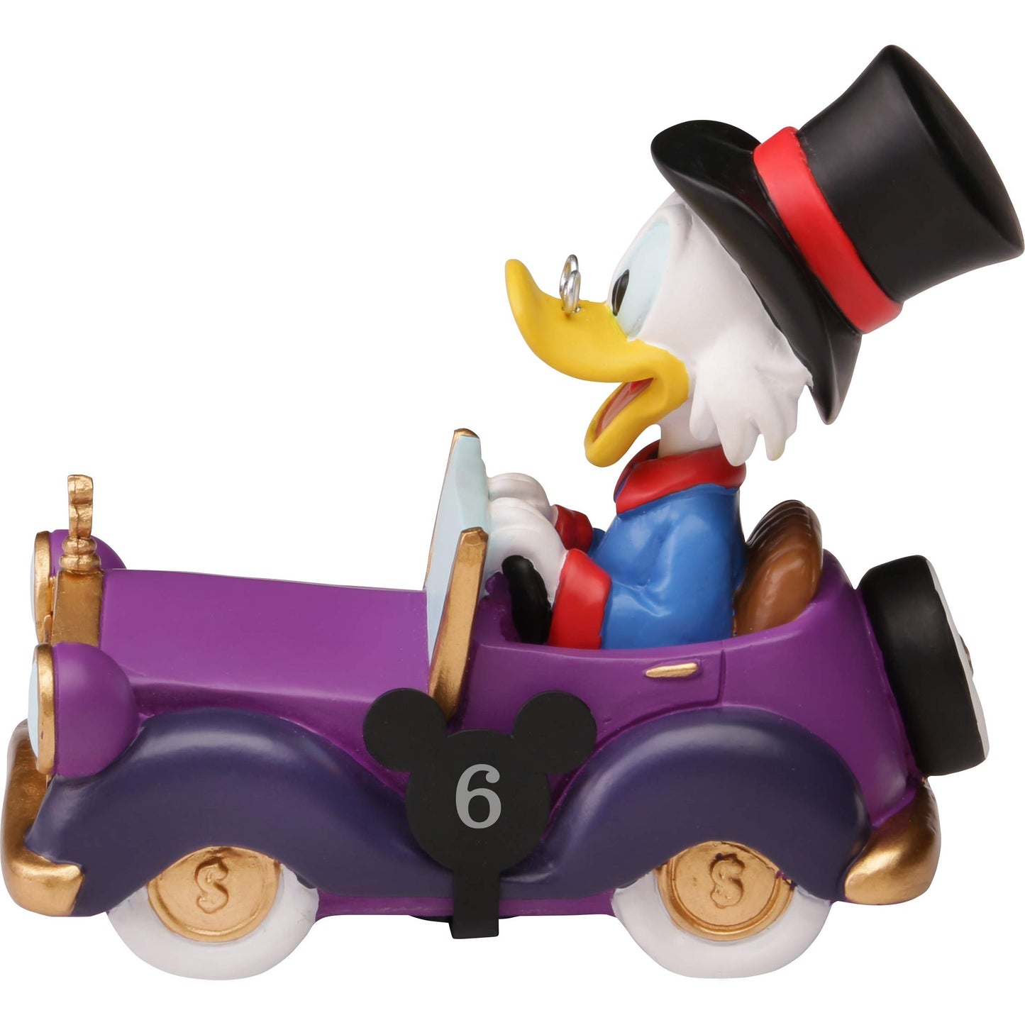 Disney Collectible Parade Scrooge McDuck Precious Moments Figurine, Count 1
