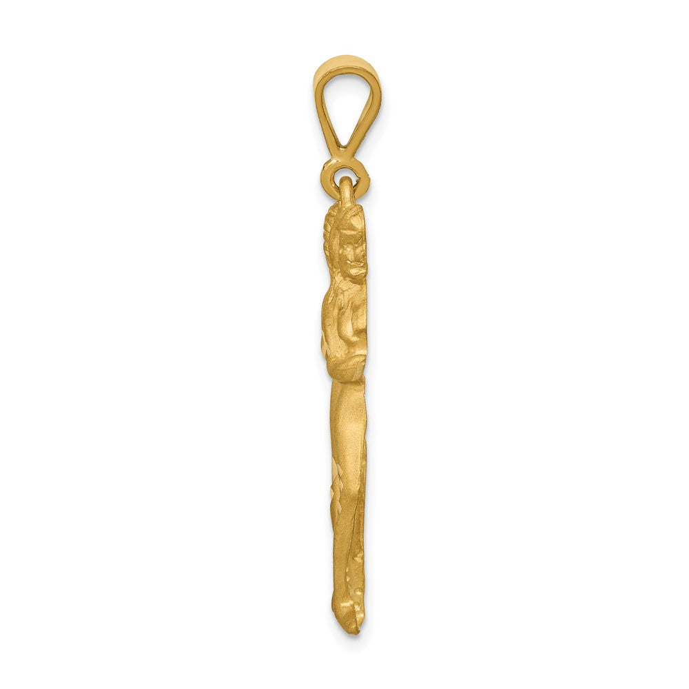10k Gemini Zodiac Charm