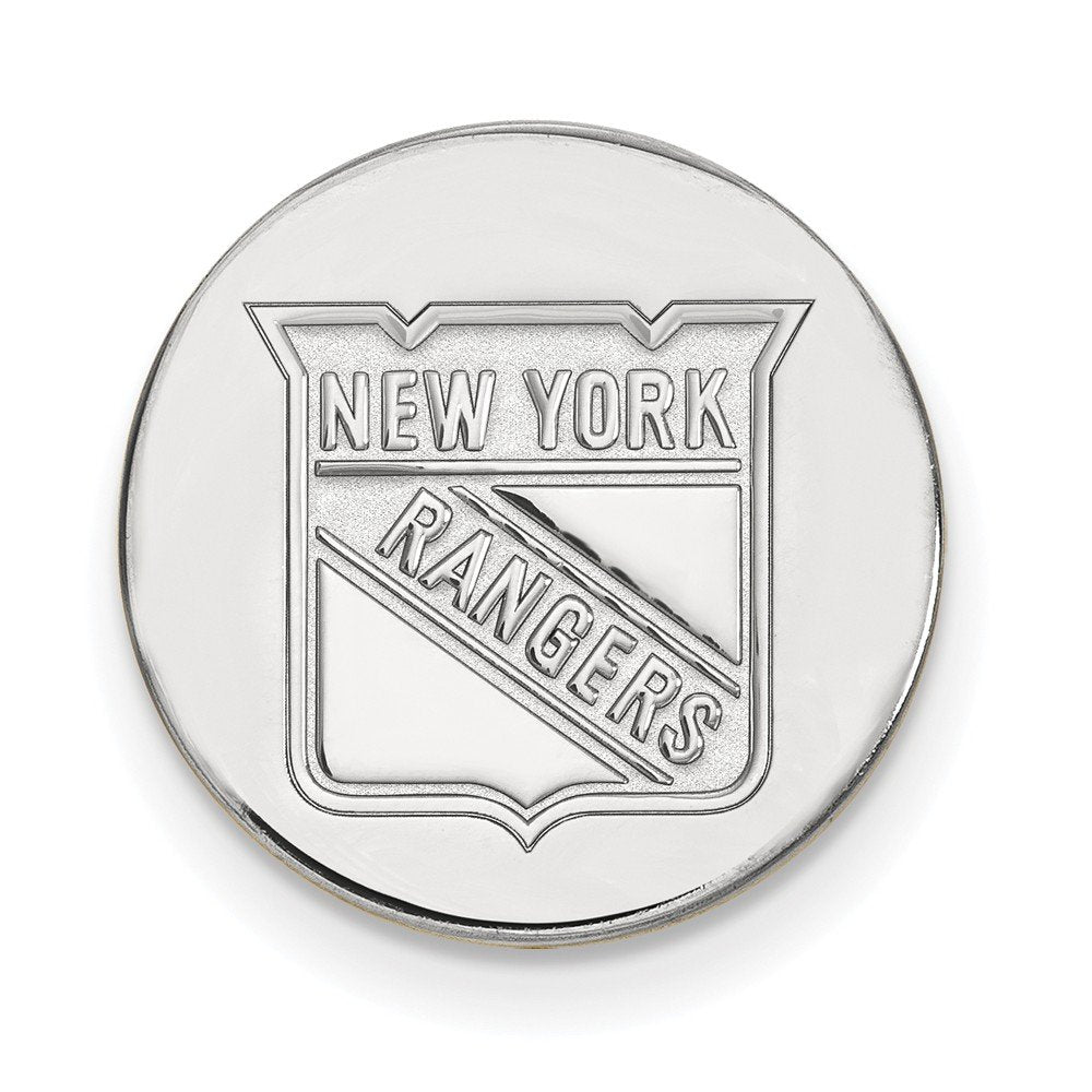 Sterling Silver Rhodium-plated LogoArt University of Tennessee Lady Volunteers Small Post Earrings Q-SS050UTN