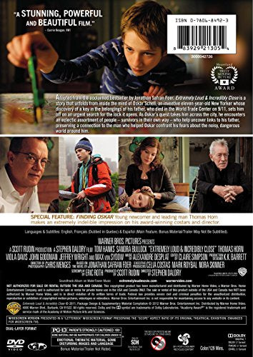Extremely Loud & Incredibly Close (DVD) [DVD] [2012]
