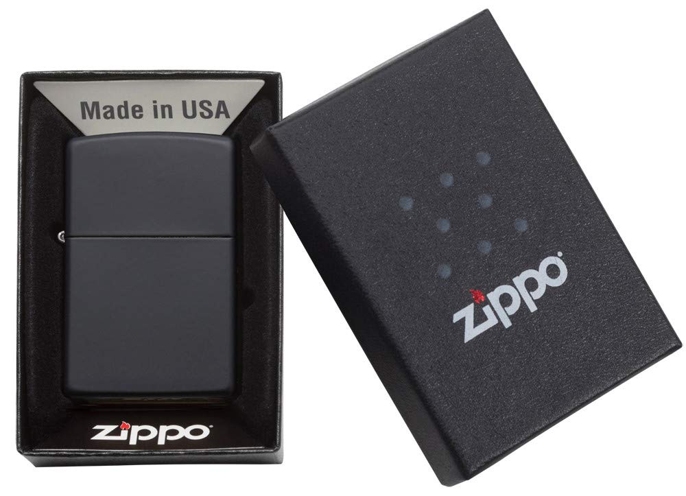 Zippo Classic Black Matte Pocket Lighter